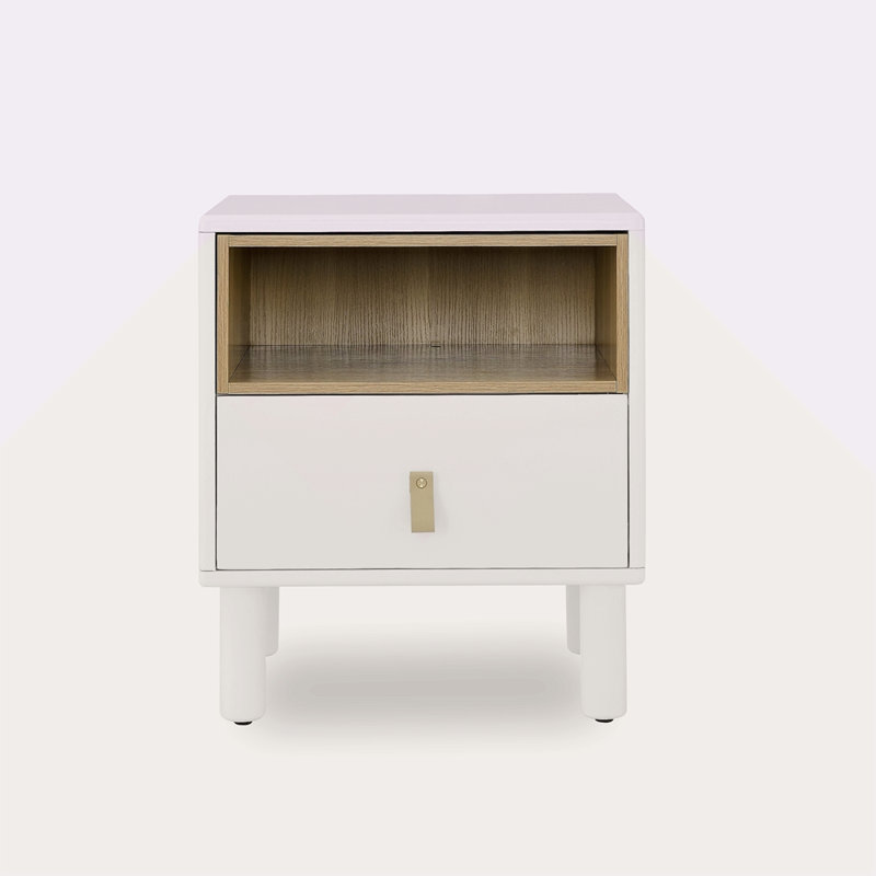 Single Drawer Bedside Table, Modern Style Bedside Table, Wooden Bedside Table, Bedside Table With Drawer, Side Table With Drawer, Compact Bedside Table, Nordic Style Bedside Table