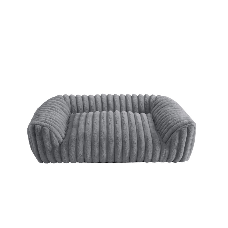 Canapé-lit Arlee Home & Pet, Gris, H 8 po x l 34 po x P 24 po