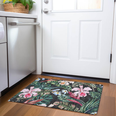 Premium Machine Washable Cerrito AMF201 Midnight Rug