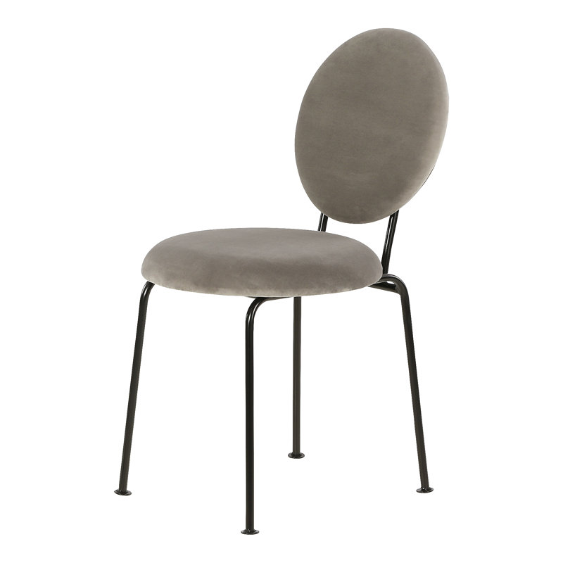 Medallion 52cm H Upholstered Side Chair, Grey