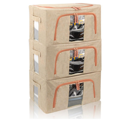 Sac de rangement en lin Rebrilliant