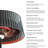 Vellura Tabletop Heater & Light