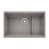 Precis Cascade SILGRANIT 29" L x 18" W Undermount Kitchen Sink with Colander