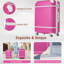 Valise à roulettes Hardshell 4 pièces 20 "+ 24" + 28 "Valise