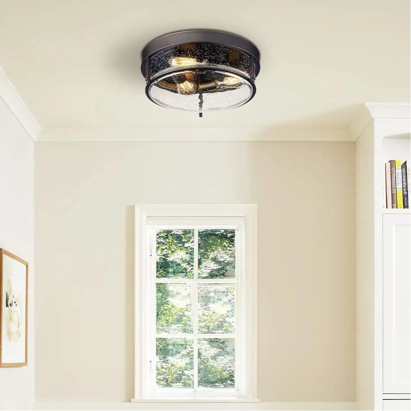Glass Flush Mount