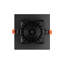 Luminaire encastré carré RGR de 6 pouces avec 5 CCT et gradation à chaud-134433487