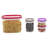 Edvin 4 Container Food Storage Set