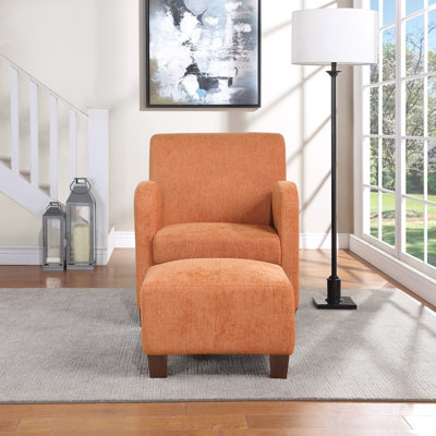 Fauteuil club avec repose-pieds 29,25 po Kaelan