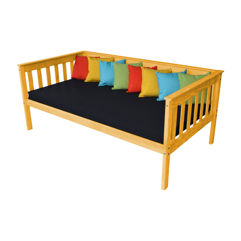 Sharo Solid Wood Daybed, Twin, Honey