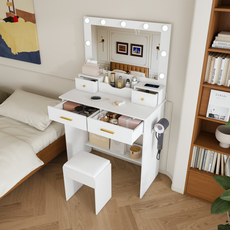 Dressing Table, White