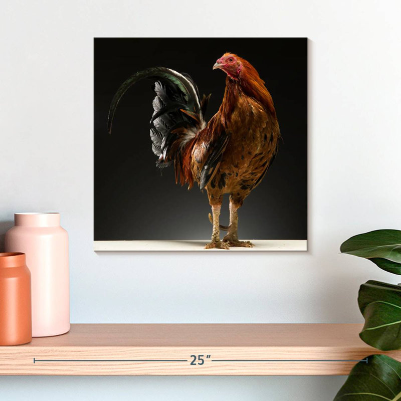Crowle Rooster, 16" H x 16" W
