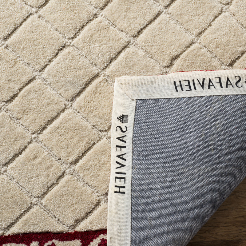 Harrison Total Performance Hand Hooked Performance Bordered Rug, Rectangle 6' x 9'