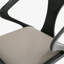 Chaise de salle à manger rembourrée en bois massif Downham-748082523