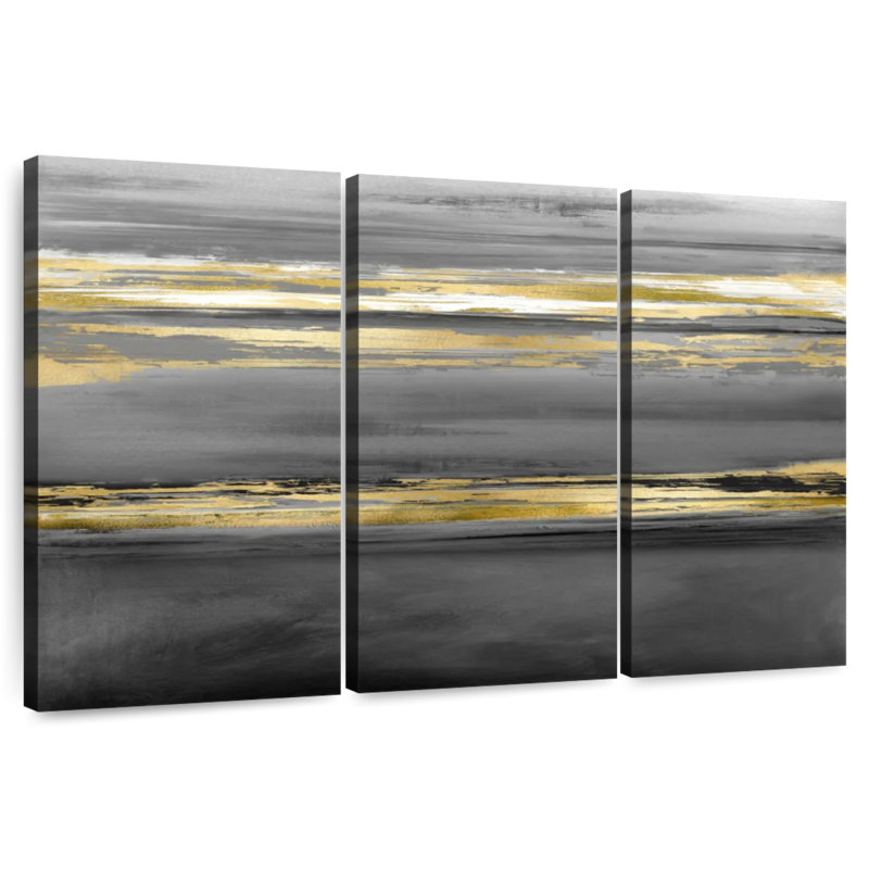 Avery Parallel Lines At Midnight, 24" H x 38" W