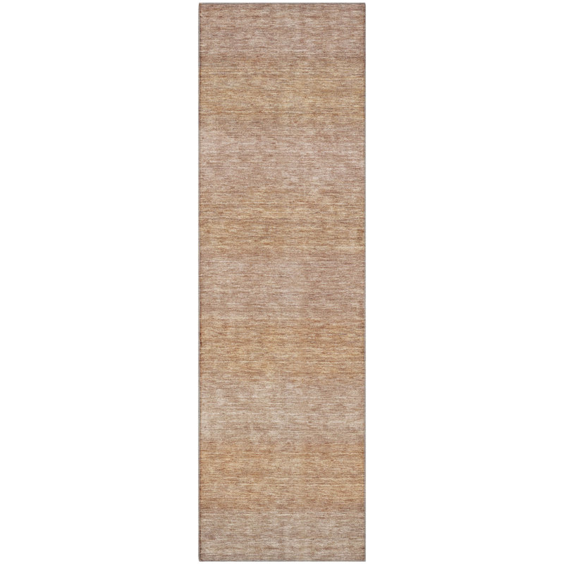 Premium Machine Washable Lubbers AMF1733 Stripe Rug, Runner 2'3" x 7'6"