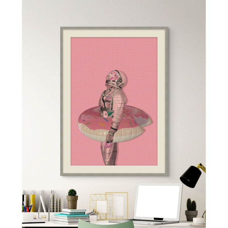 Pattern Astronaut 1 Print by Jason Brueck, 26.75" H x 20.75" W