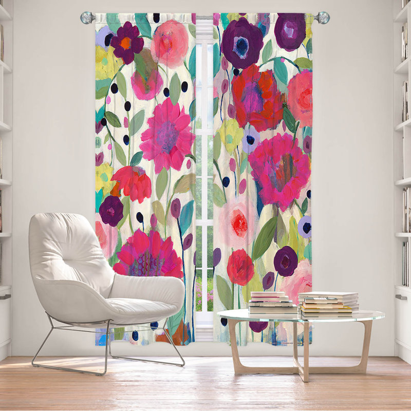 Room Darkening Curtain Pair, 20" W x 61" L