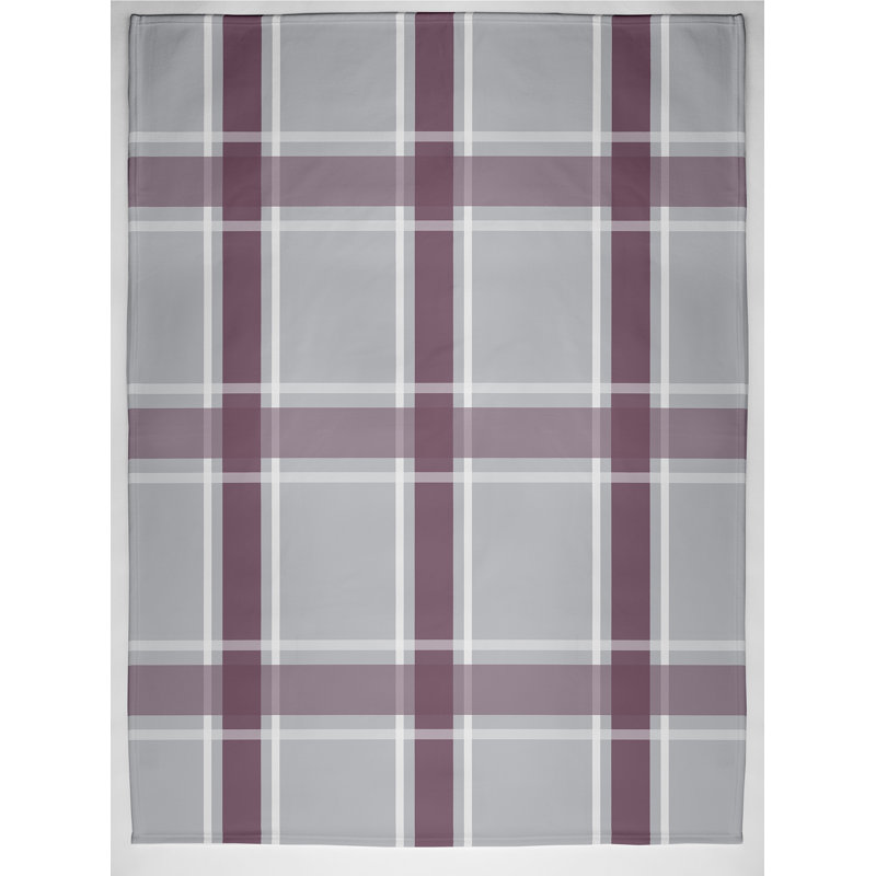 Stutz Plain Weave / Muslin Throw Blanket, Grey