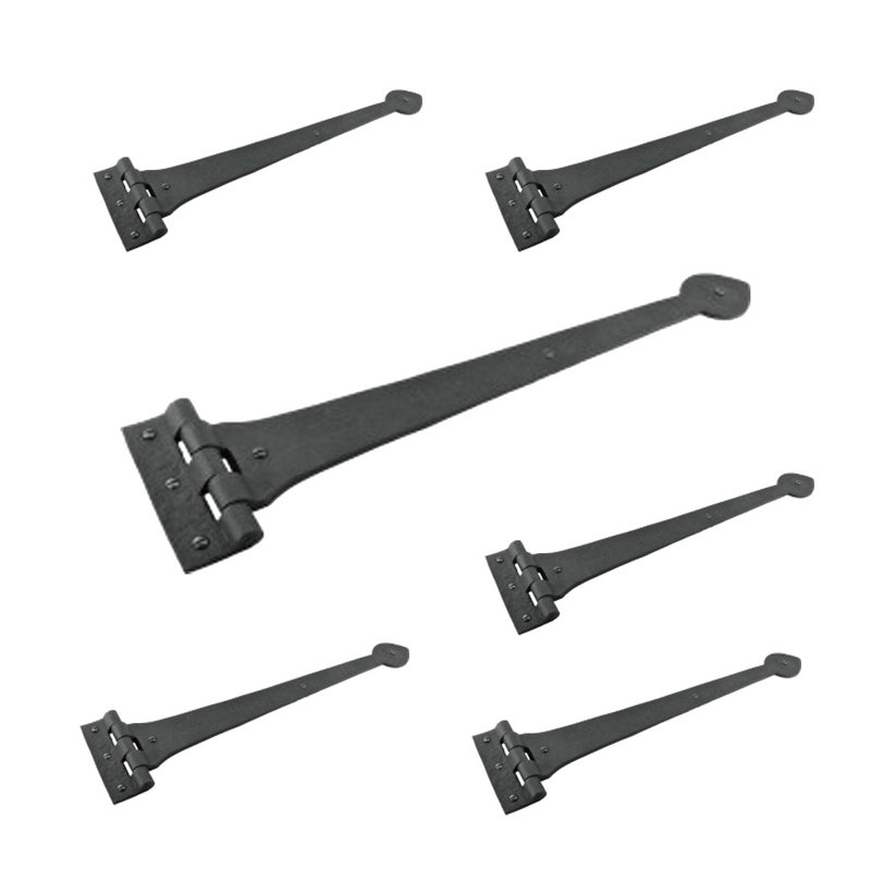 Wrought Iron Heart Shape Strap Hinge