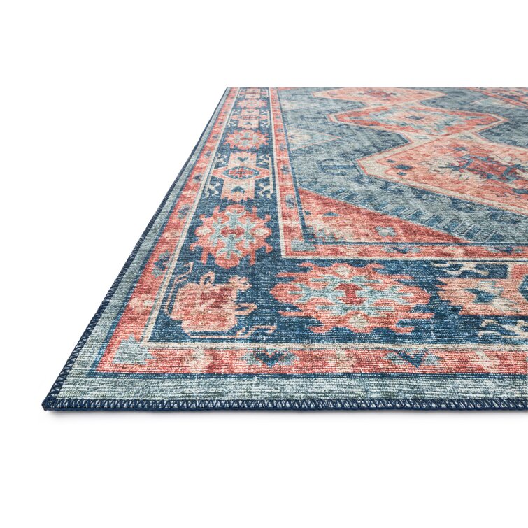 Barmond Area Rug, Belo Blue