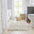 Polyester Woven Texture Stripe Bath Rug 20x32" | Soft Absorbent Non-Slip Floor Mat | Modern Minimalist Bathroom Decor | Machine Washable-122463021