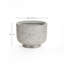 Blanc rustique avec pot rond gris-829080913
