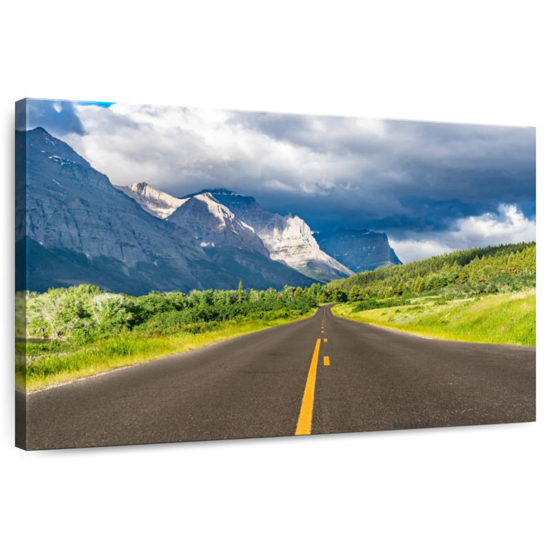 Chemin Mehar au parc national des Glaciers, H 26 po x l 39 po