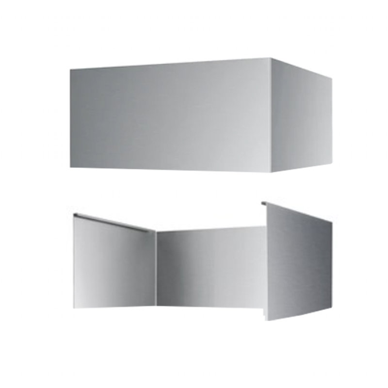 Outdoor Telescopic Duct Cover, 12" H x 36" W x 13.5" D