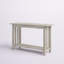 Console en bois massif 48 "Manatuto