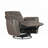 Luxurious Swivel Glider Reclining Chair with Leather Upholstery, High-Density Foam, and Pocket Coils for Ultimate Comfort-643202249