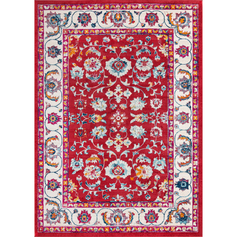 Burgettstown Oriental Indoor Rug, Rectangle 10' x 14'