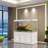 138 Gallon White Rectangular Aquarium Tank