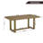 Parker Dining Table, Trestle Base