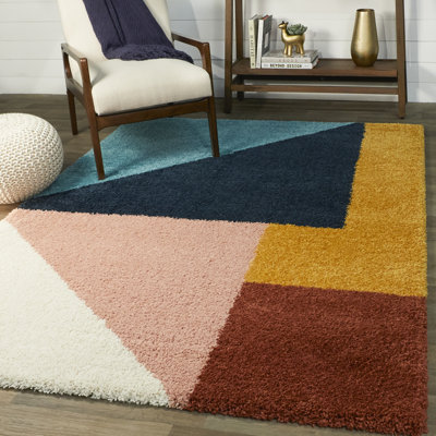 Satter Geometric Indoor Rug