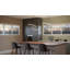 Luminaire suspendu ovale noir mat Ovard