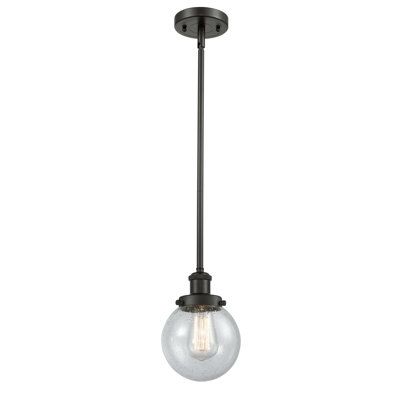 Luminaire suspendu sphère 1 lumière Chippewa