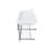Fireclay Rectangular Console Bathroom Sink with Overflow-49500060-119116969