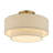 Bhagipuri Linen Blend Semi Flush Mount-1675814531-1675814529-1675814530