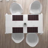 Polyester Geometric Rectangle Placemat