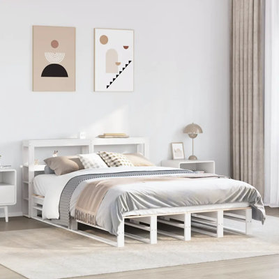 Amihai Solid Wood Bed