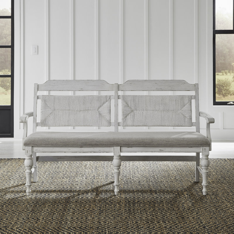 Chalita Linen Upholstered Bench
