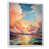 White Floater Framed selected