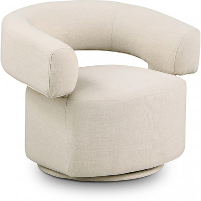 Niya Upholstered Swivel Accent Chair