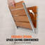 Colla 20.9'' W Solid Wood Shower Bench