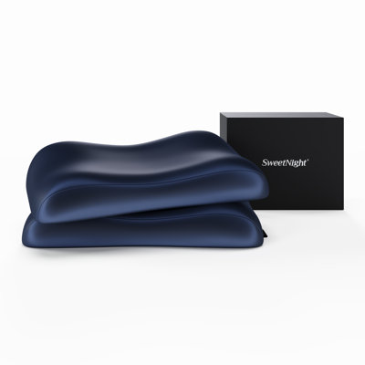 Oreiller CoolNest en mousse à mémoire de forme et gel rafraîchissant avec soutien ergonomique – Paquet de 2