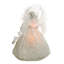 18'' Handmade Fabric Lighted Tree Topper-40153075