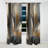 Shapes And Lines Abstract Marble IV - Abstract Marble Marble Blackout Curtain - 1 Panels-107540854