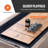 9 ft LED Shuffleboard Table 2 in 1 Shuffleboard and Bowling Combo Game Set
