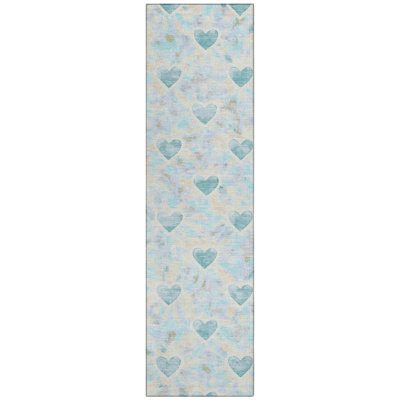 Machine Washable Indoor/Outdoor Chantille ACN2601 Kids Rug