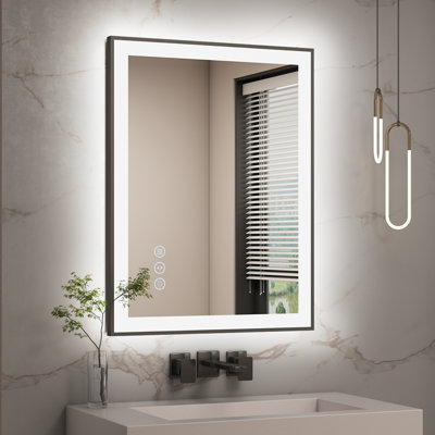 Miroir lumineux de salle de bain / de meuble-lavabo à DEL